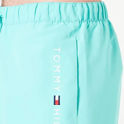 Tommy Hilfiger Medium Drawstring costume mare verde Light Jade M