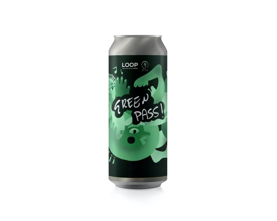 Loop Green Pass Session IPA Birra 4,7% agrumata