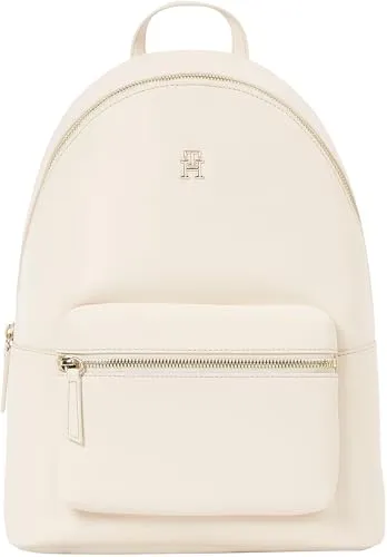 Tommy Hilfiger Logotape Zaino Beige Elegante 35cm
