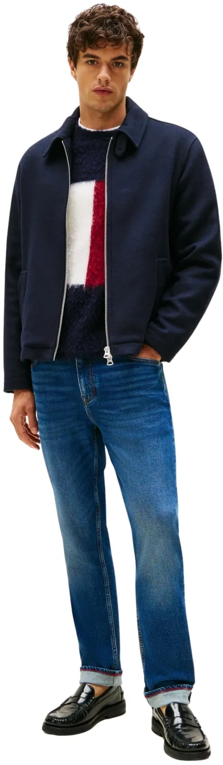 Tommy Hilfiger Straight Denton James Blue jeans dritti 34W/30L blu