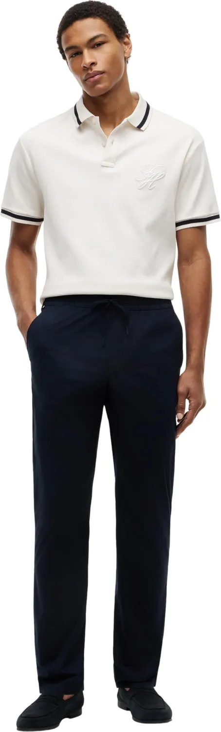 Tommy Hilfiger Denton Poplin Pantaloni Chino Uomo Blu
