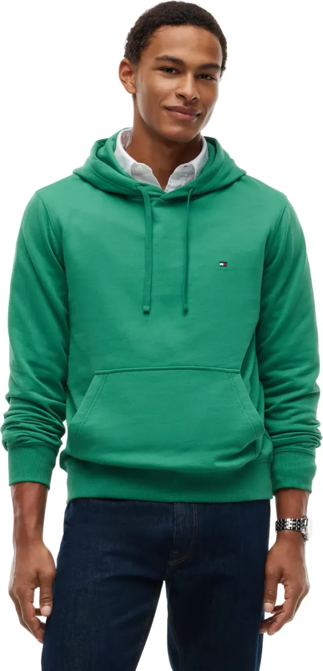 Tommy Hilfiger Essential Terry Hoody MW0MW37235 felpa uomo cotone