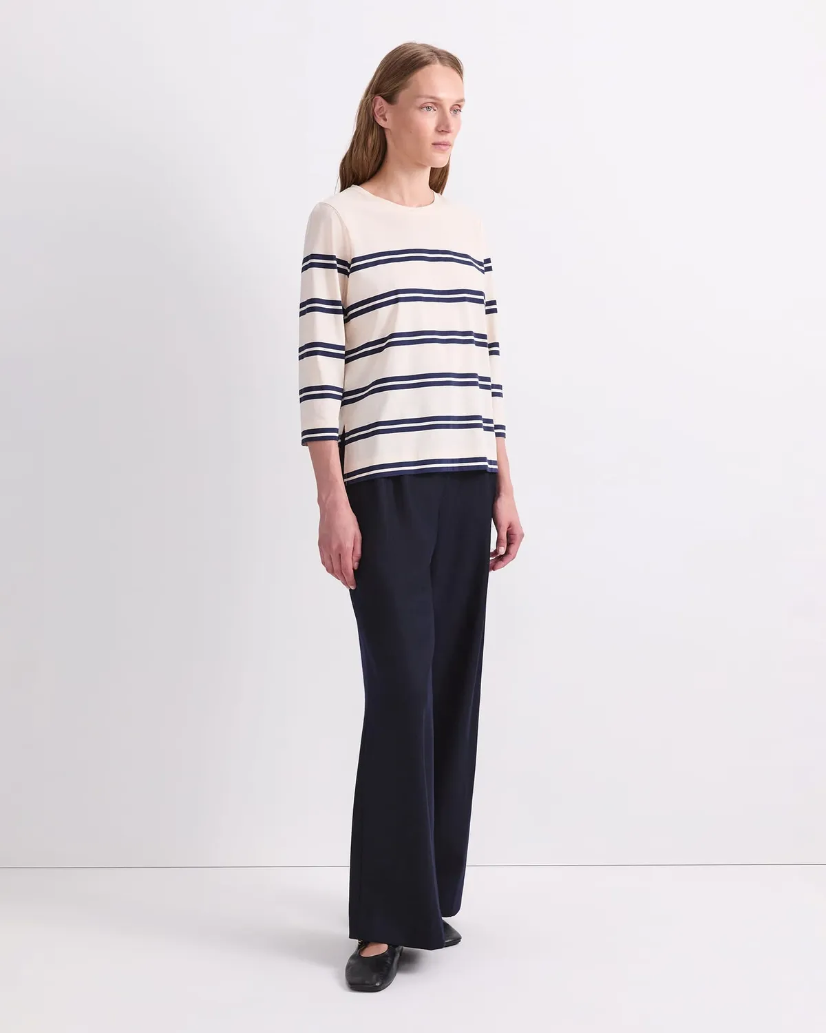 Sportscraft Stripe Half Sleeve t-shirt righe 3/4