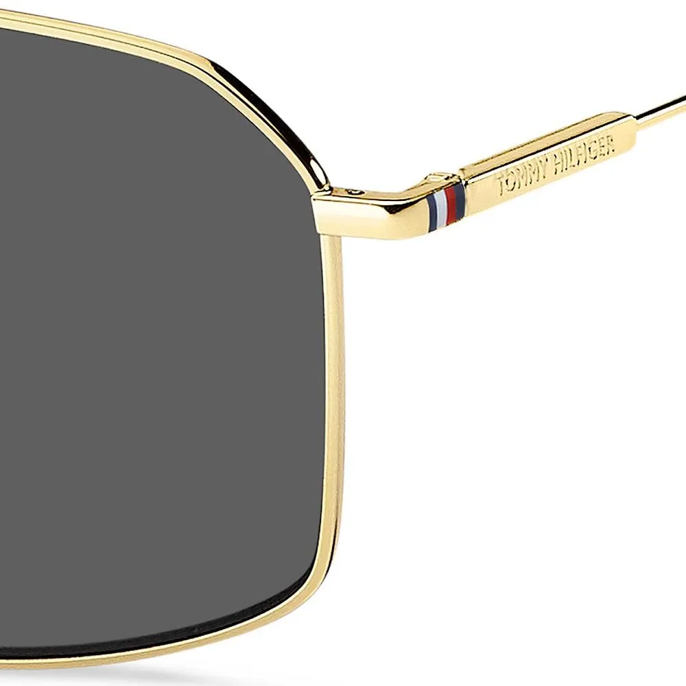 Tommy Hilfiger occhiali da sole uomo geometrici metallo