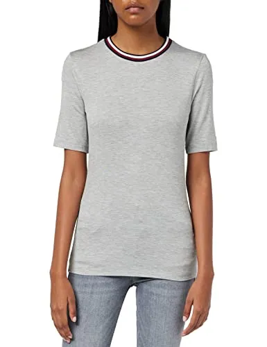 Tommy Hilfiger t-shirt donna slim fit maniche corte cotone