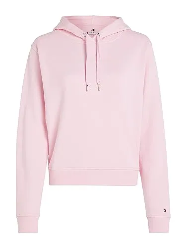 Tommy Hilfiger felpa donna con cappuccio cotone