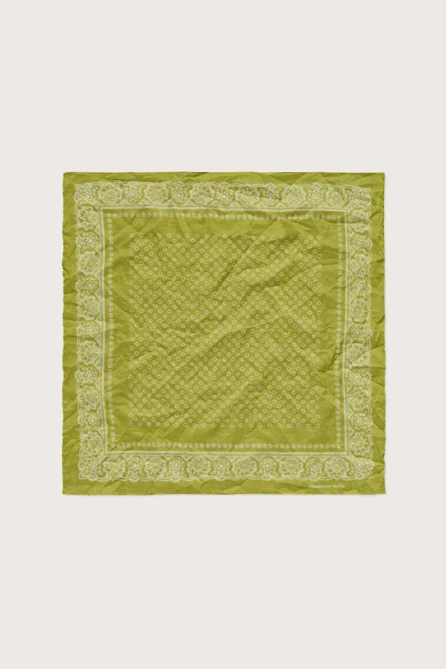 Massimo Alba Hanky1 fazzoletto verde giada bandana