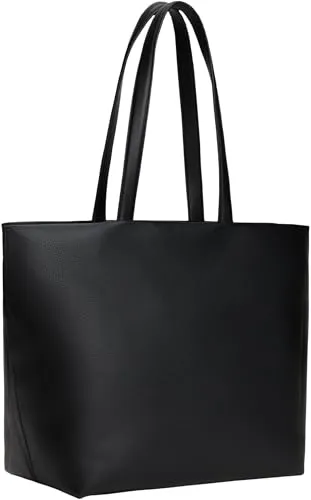 Tommy Hilfiger Logotape Borsa Tote Donna Zip Nero