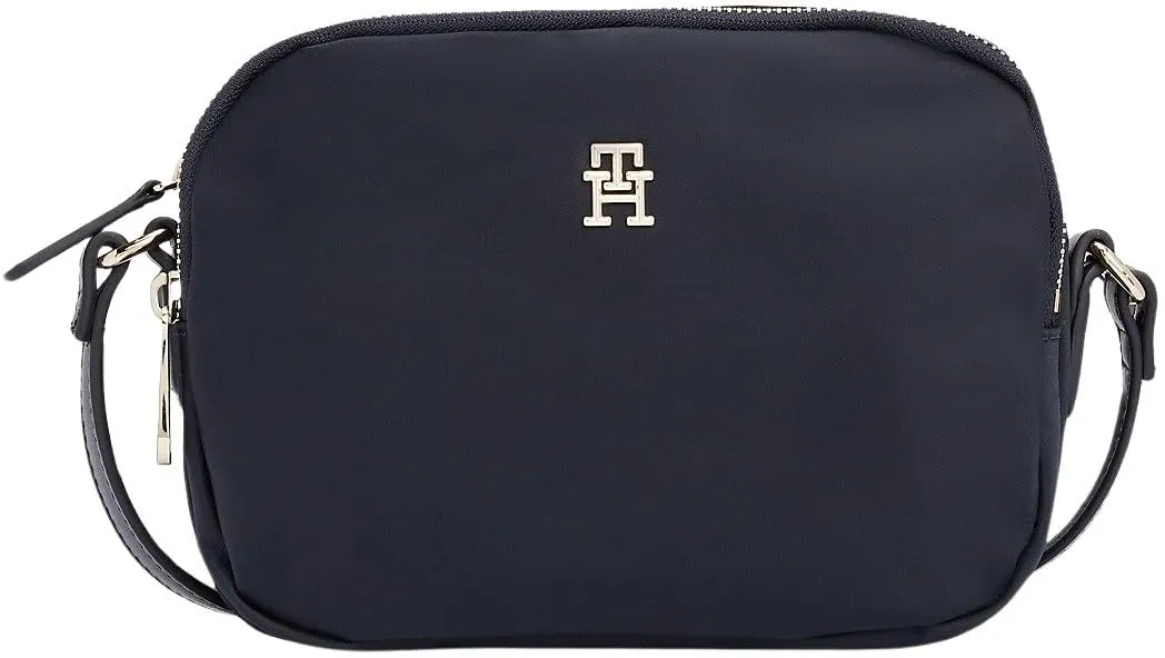 Tommy Poppy Crossover Borsa a Tracolla Donna Nero