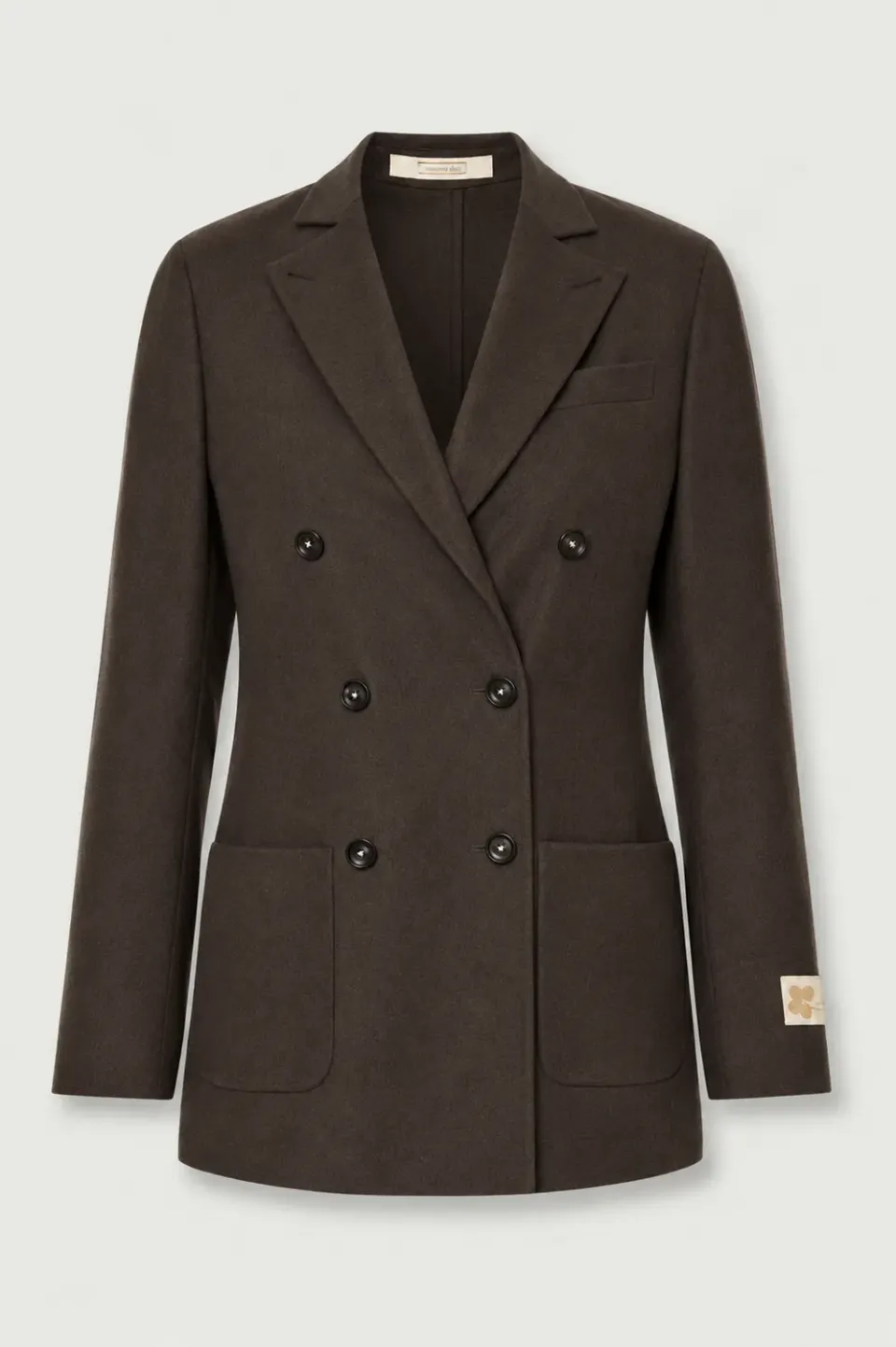 Massimo Alba Carlotta2 giacca marrone lana cashmere