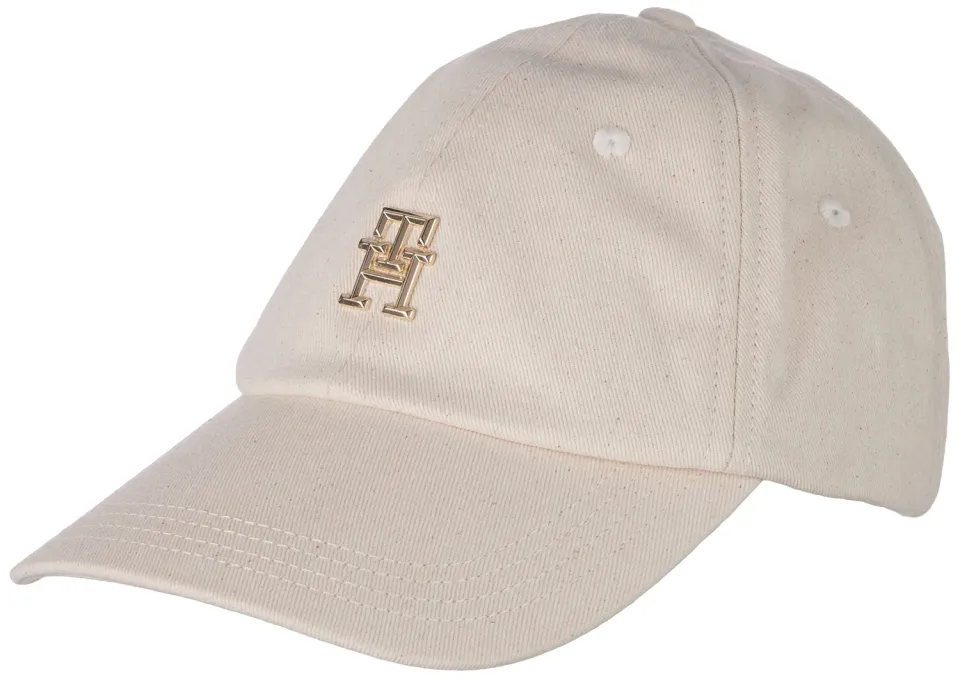 Tommy Hilfiger Naturally TH Soft cap baseball beige