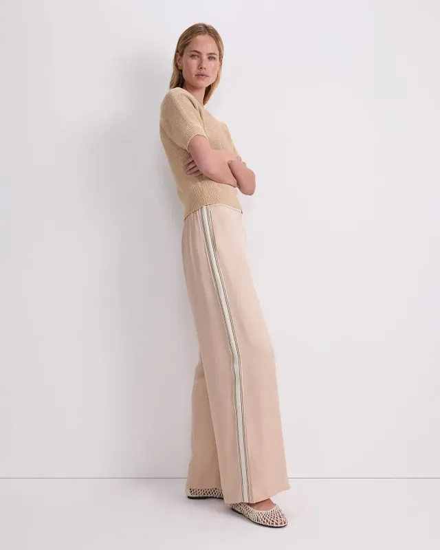 Sportscraft Yara Drape Stripe pantaloni palazzo viscosa