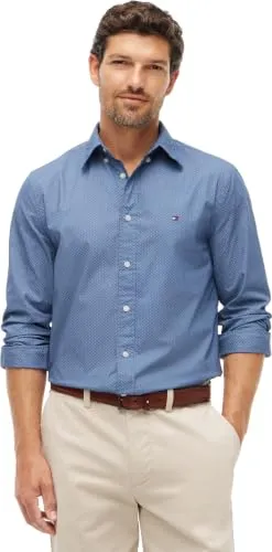 Tommy Hilfiger Flex MW0MW44580 camicia uomo L fantasia