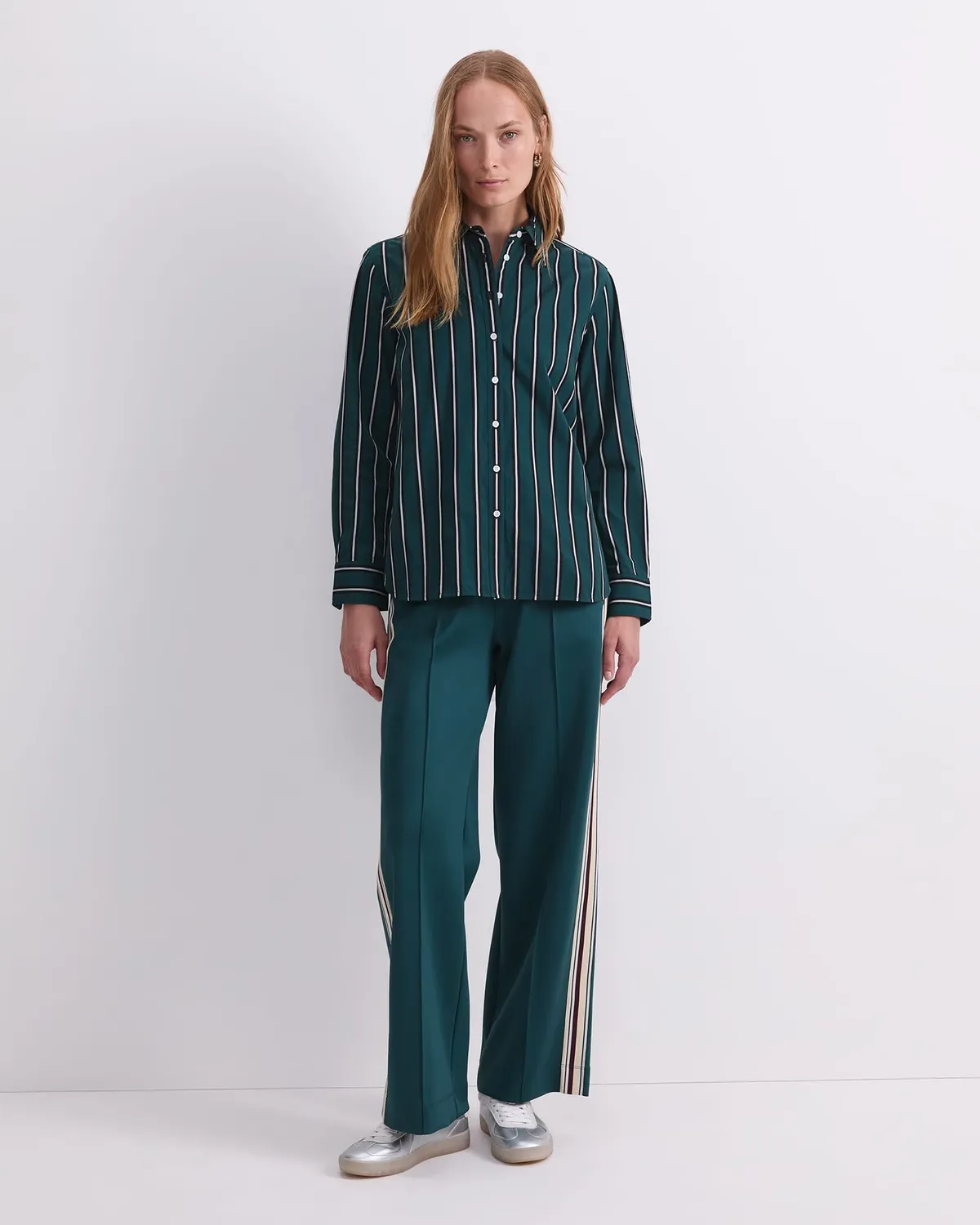 Sportscraft Jade Stripe camicia righe manica lunga