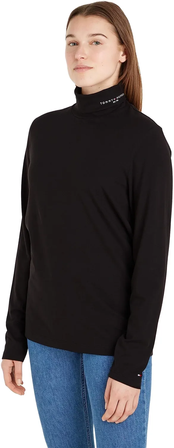 Tommy Hilfiger Logo Roll Neck maglia uomo S manica lunga