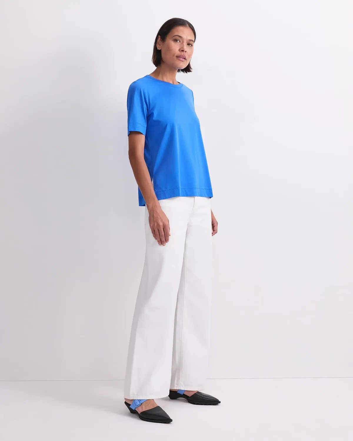 Sportscraft Mercerised Cotton t-shirt donna manica corta