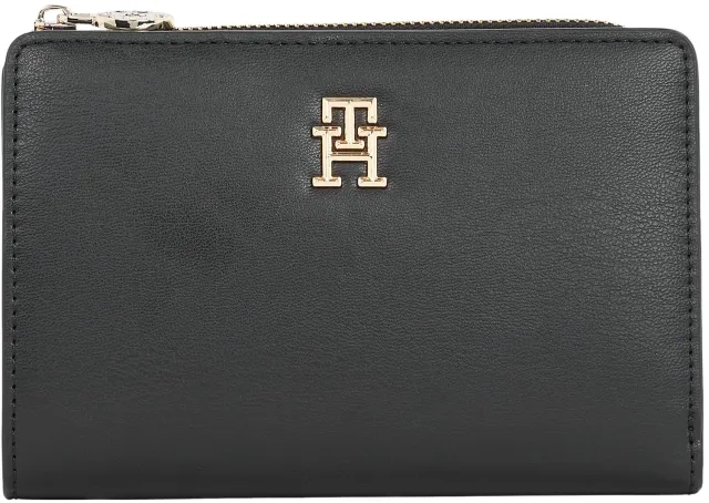 Tommy Hilfiger Distinct Slim portafoglio donna nero