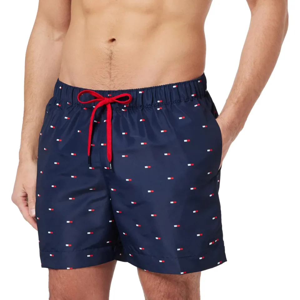 Tommy Hilfiger Drawstring costume mare uomo lungo