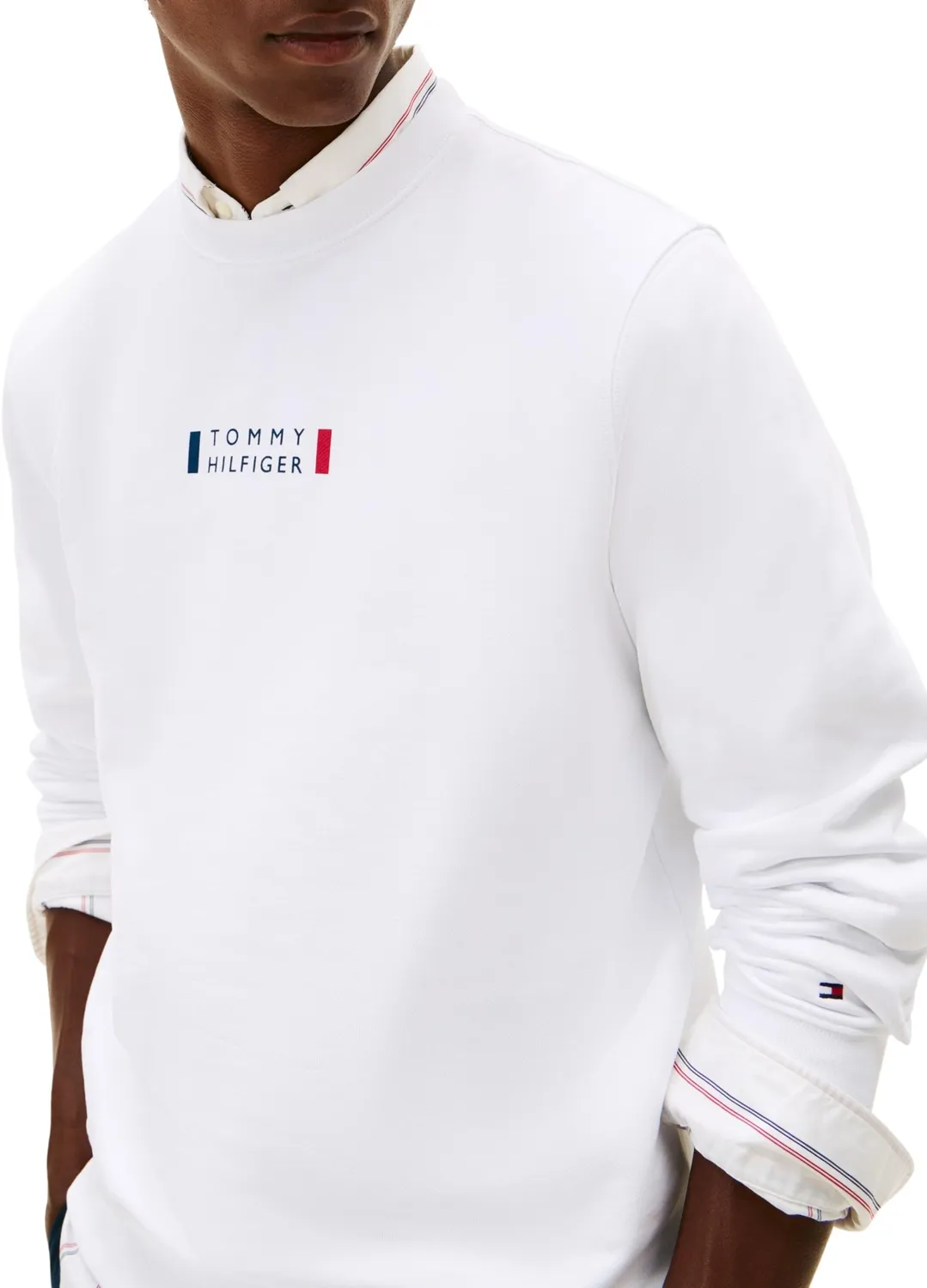 Tommy Hilfiger Brand Love MW0MW41428 Felpa Nera L