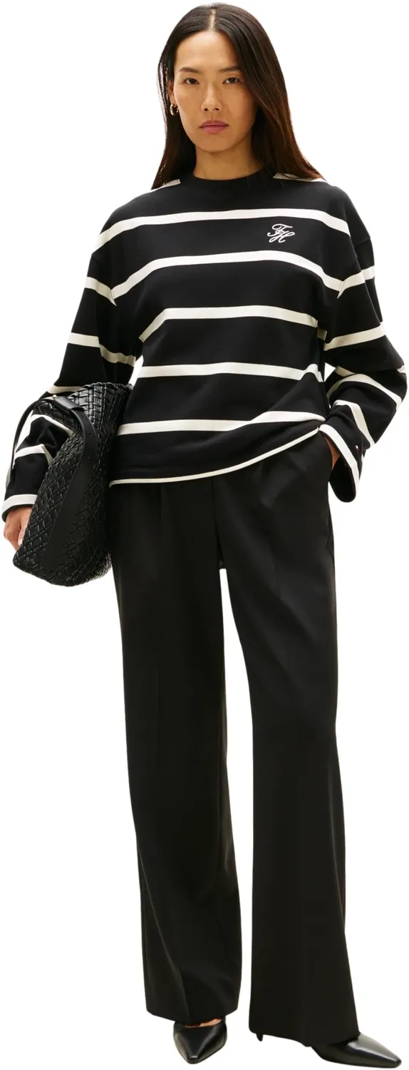 Tommy Hilfiger TH Script Mdrn Terry Swtshrt Ww0ww48431 felpa donna