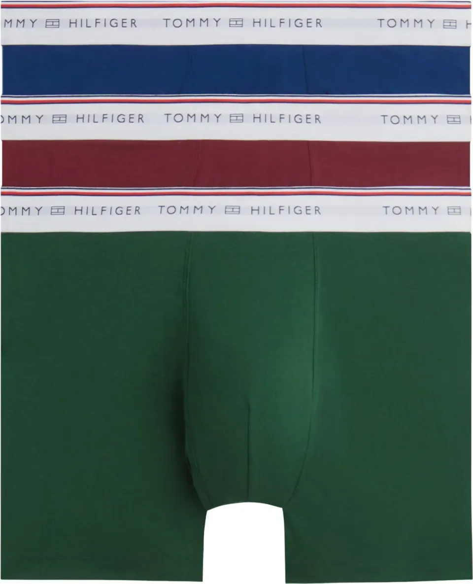 Tommy Hilfiger UM0UM03978 boxer uomo 3 pezzi cotone elastico