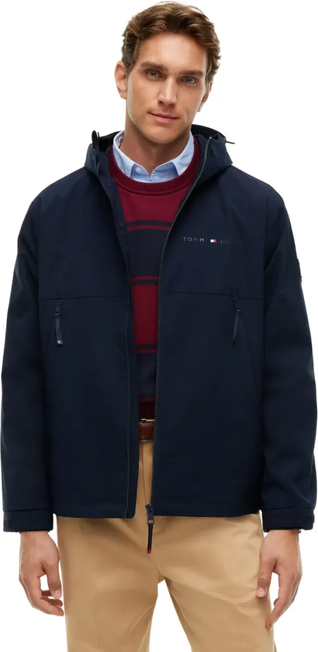 Tommy Hilfiger Tech Hooded MW0MW44958 giacca uomo M con cappuccio