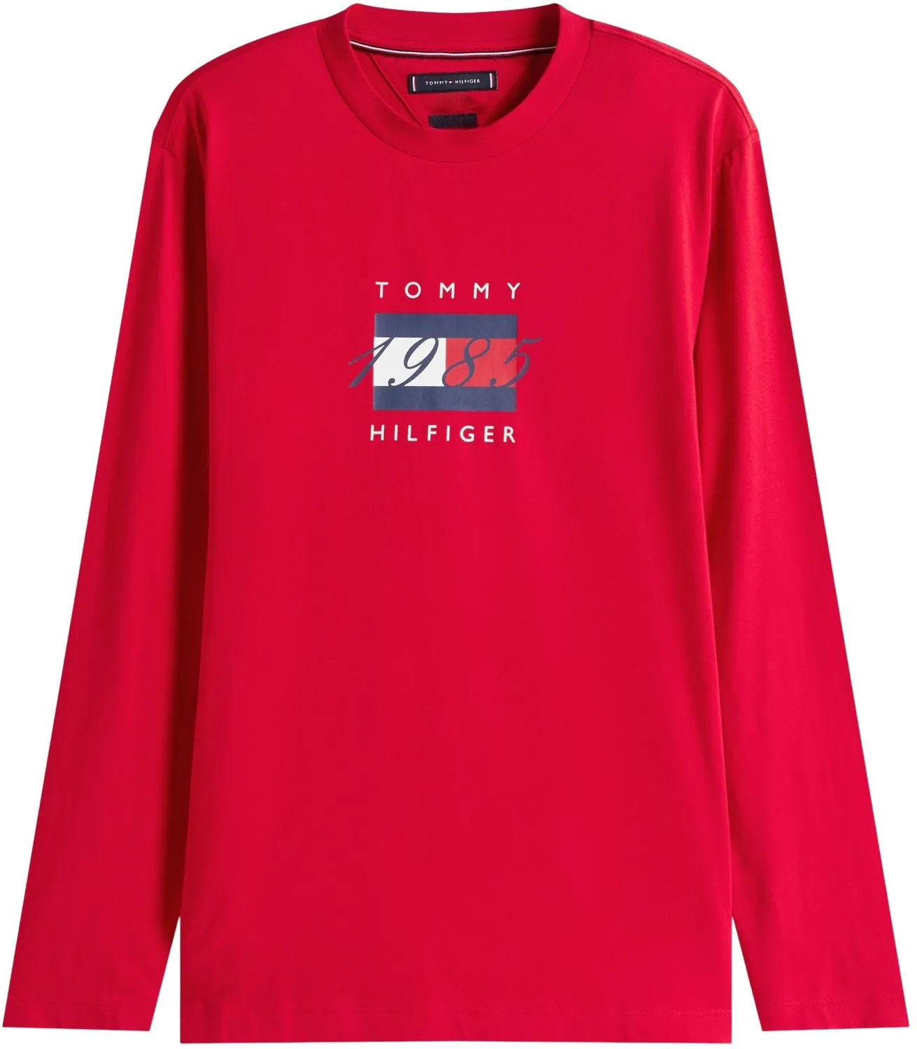 Tommy Hilfiger Linear Flag Maglia Uomo Maniche Lunghe