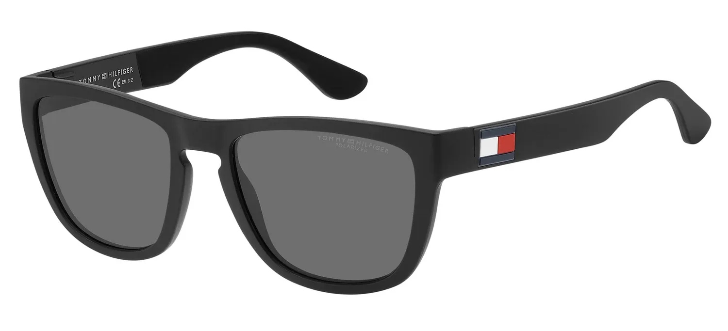 Tommy Hilfiger TH 1557/S occhiali sole uomo black grey