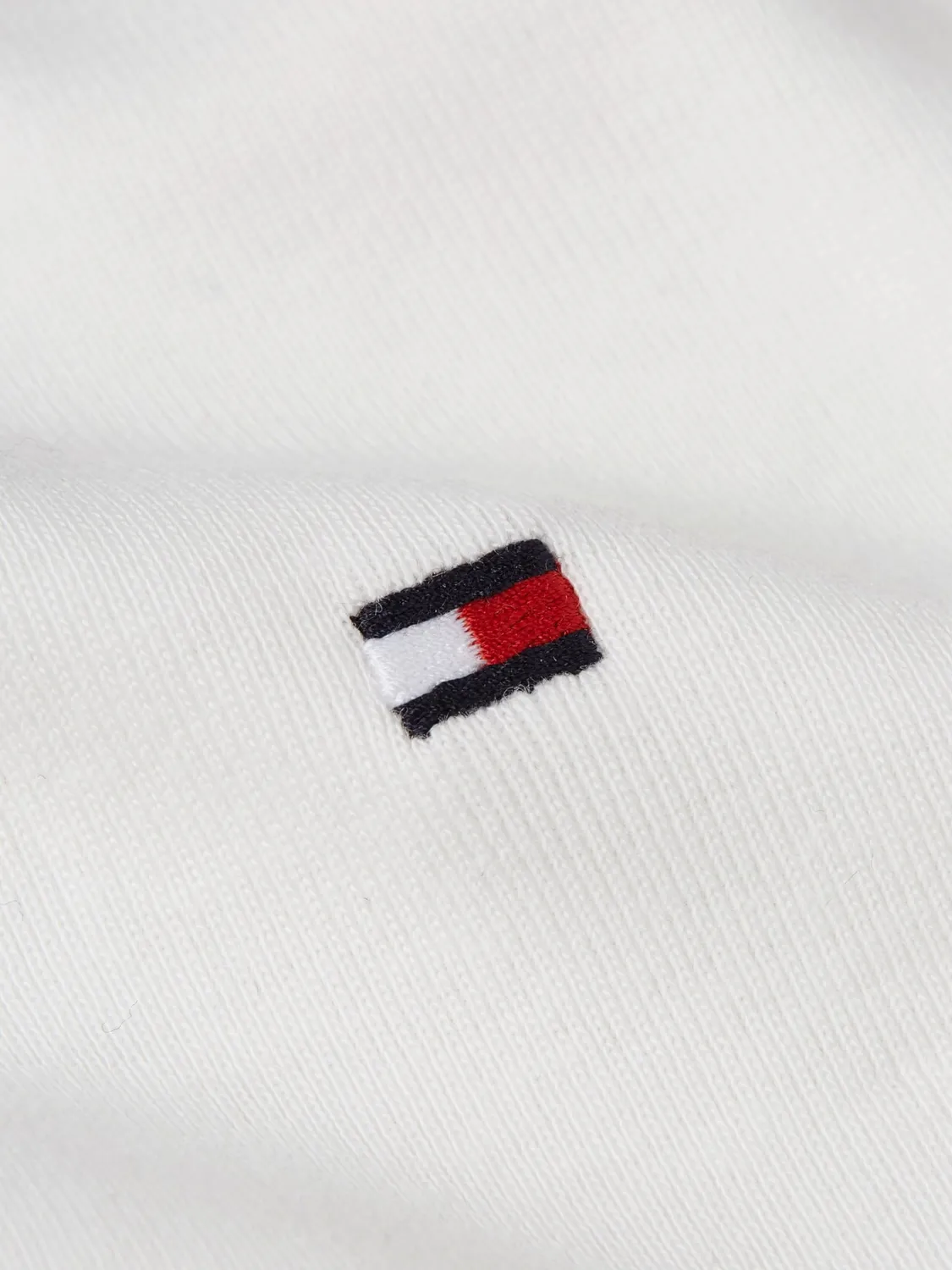 Tommy Hilfiger Cody Crop Slim t-shirt donna bianca Ecru