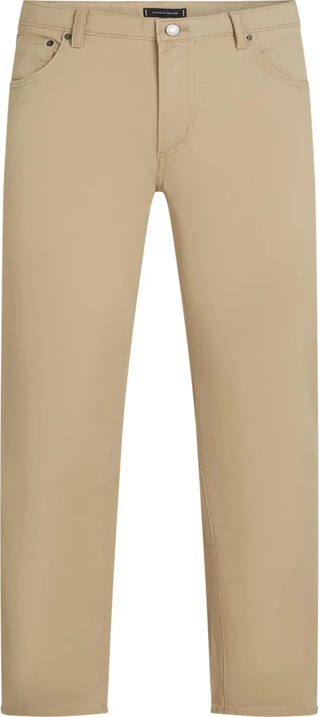 Tommy Hilfiger Denton Cotton Satin Straight Leg pantaloni 36W/32L
