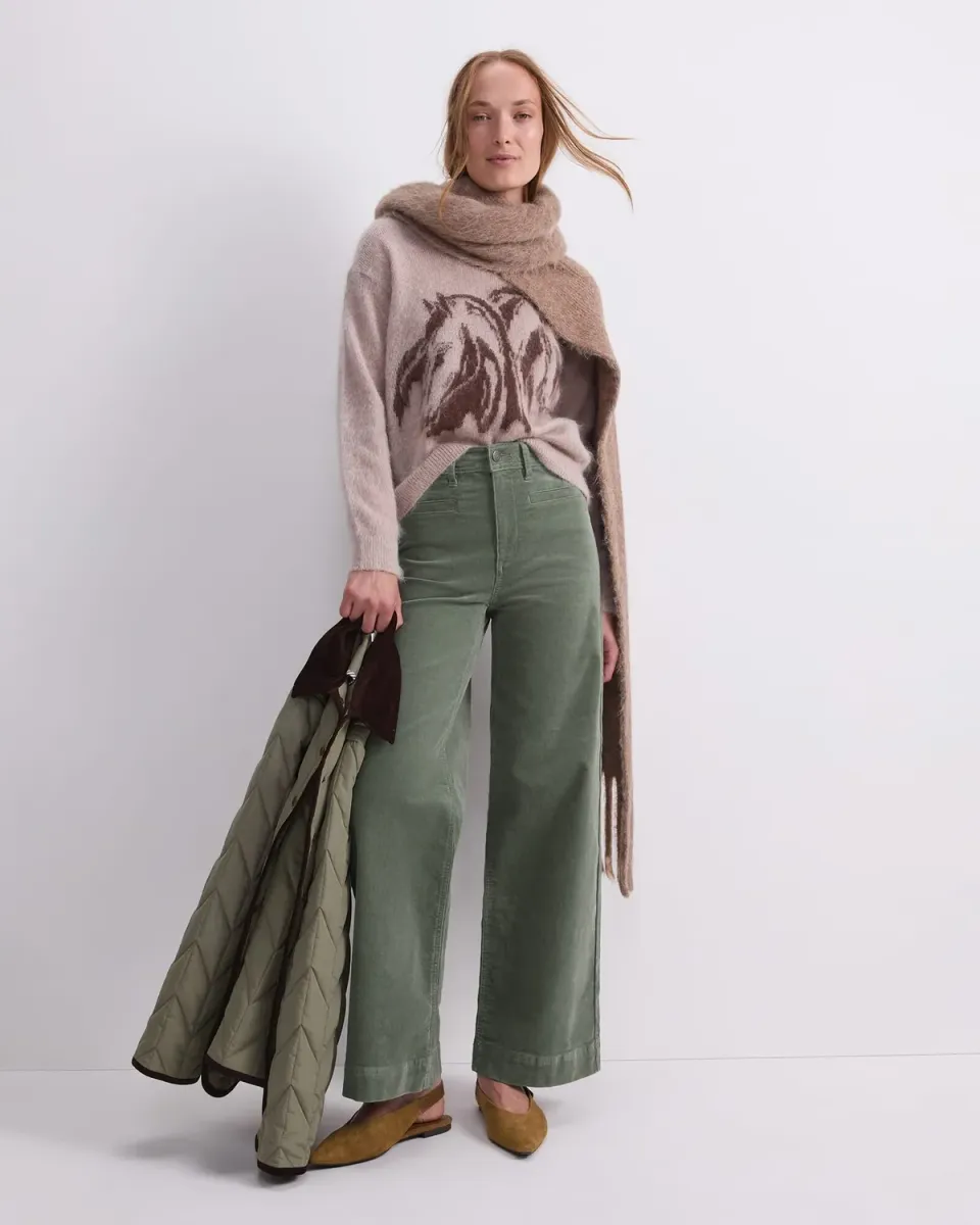 Sportscraft Cleo Cord Wide Leg jeans donna velluto