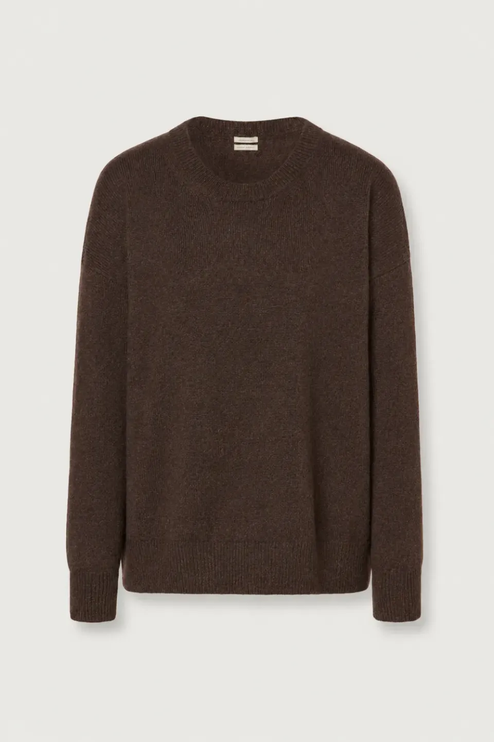 Massimo Alba Francesca maglione donna marrone alpaca