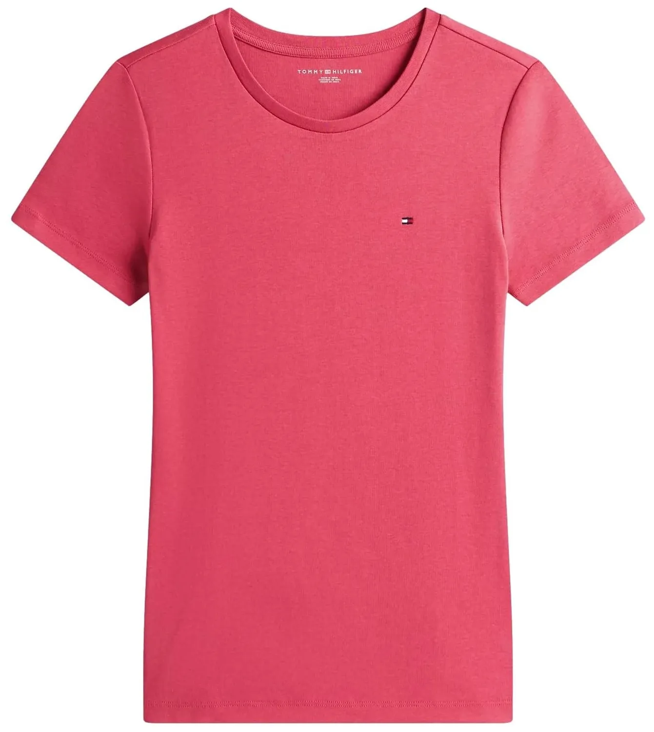 Tommy Hilfiger New Crew Neck Tee T-shirt Donna Slim