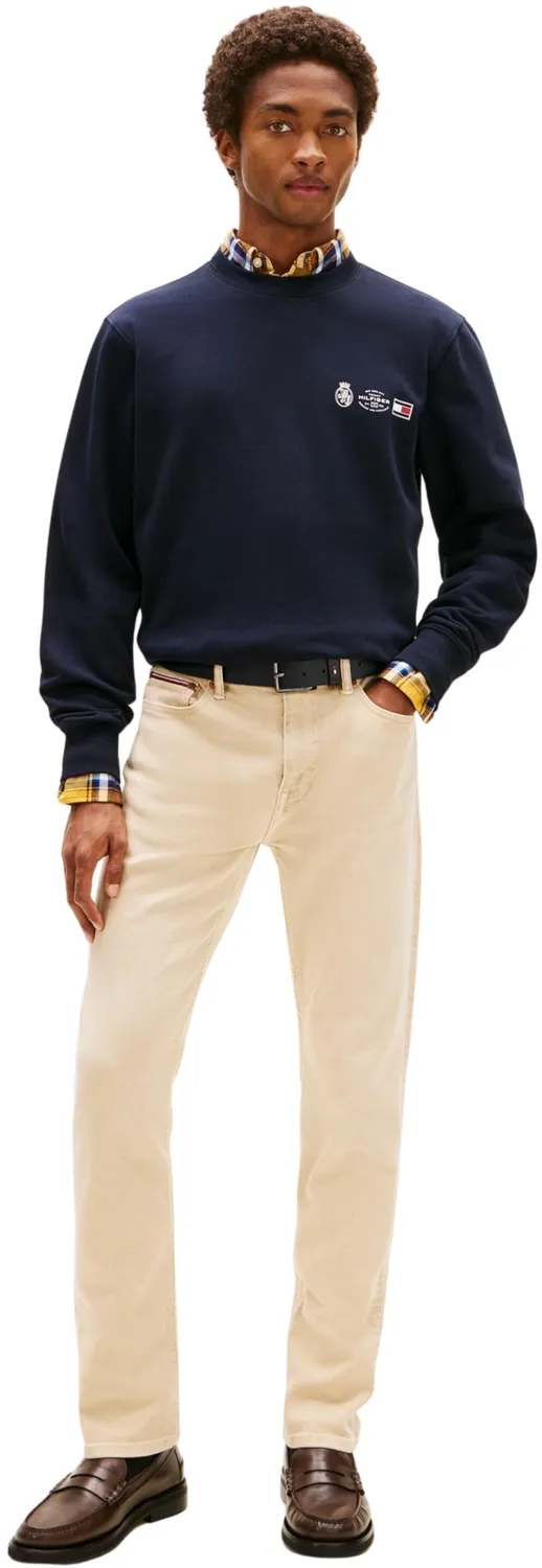 Tommy Hilfiger Small Crest felpa uomo nera L