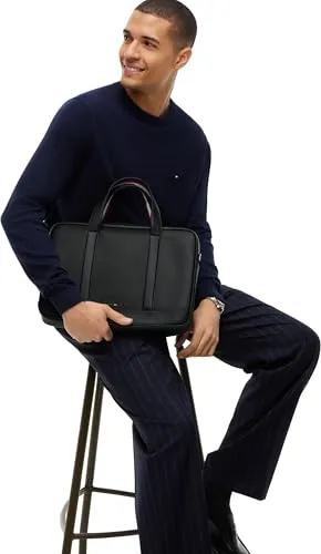 Tommy Hilfiger AM0AM14726 borsa porta computer nera
