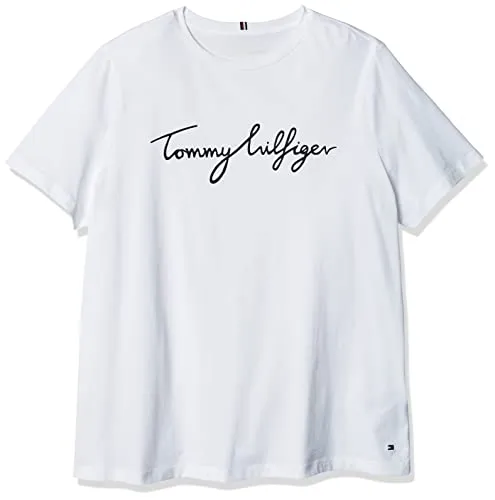 Tommy Hilfiger t-shirt donna scollo rotondo cotone