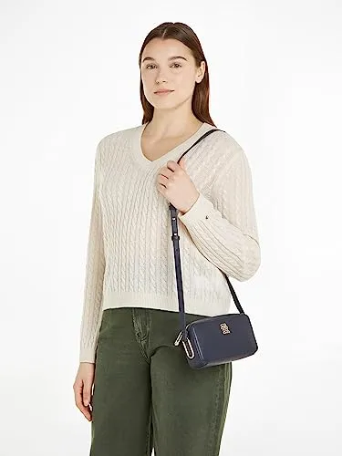 Tommy Hilfiger Timeless Camera Bag Piccola tracolla blu donna