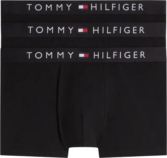 Tommy Hilfiger UM0UM03900 t-shirt uomo nera XL cotone