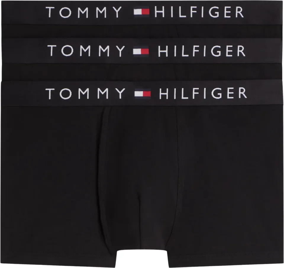 Tommy Hilfiger UM0UM03900 t-shirt uomo nera XL cotone