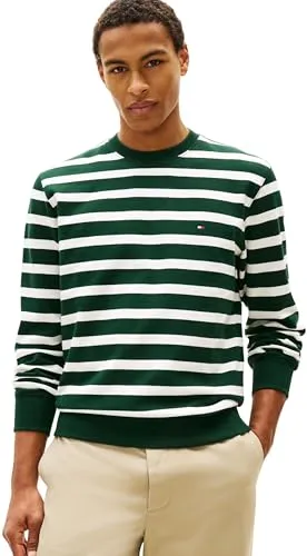 Tommy Hilfiger Ess Terry Block MW0MW41352 Felpa Uomo Girocollo