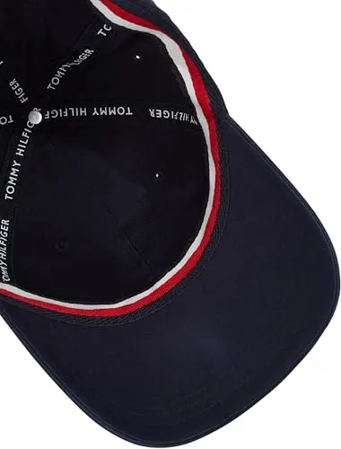 Tommy Hilfiger Essential Flag cappellino donna cotone rosa