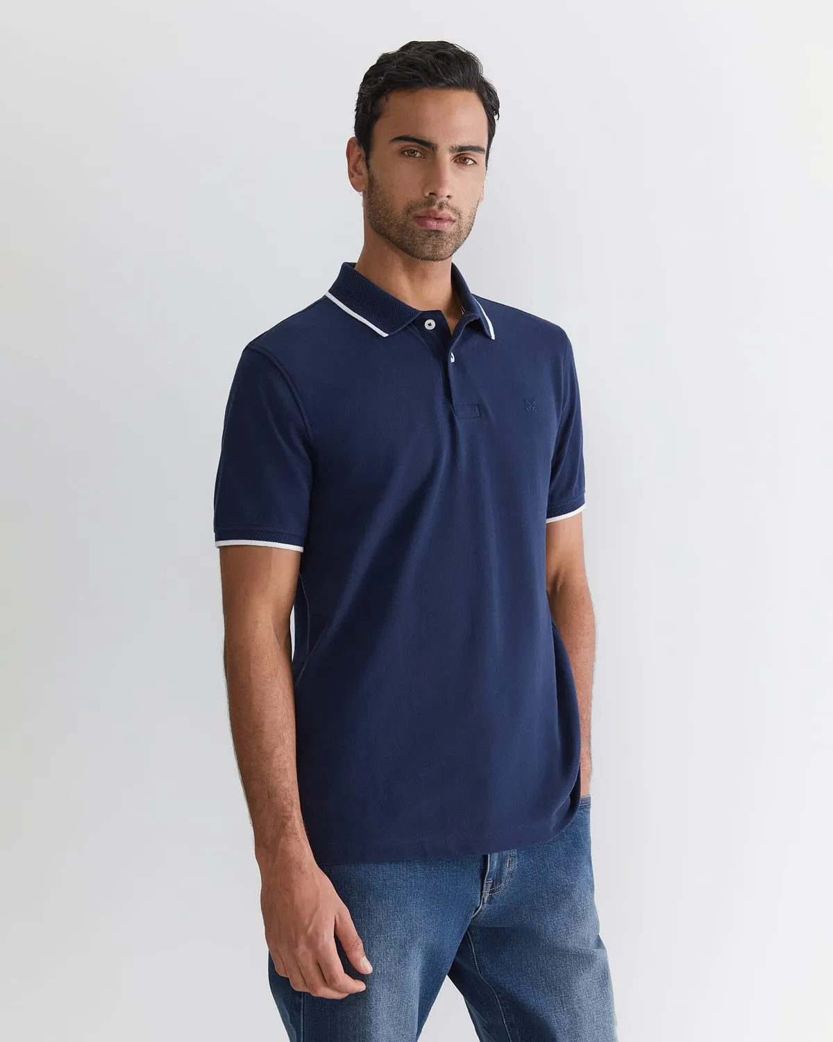 Sportscraft SC Tipped Pique 207493G1 polo uomo cotone