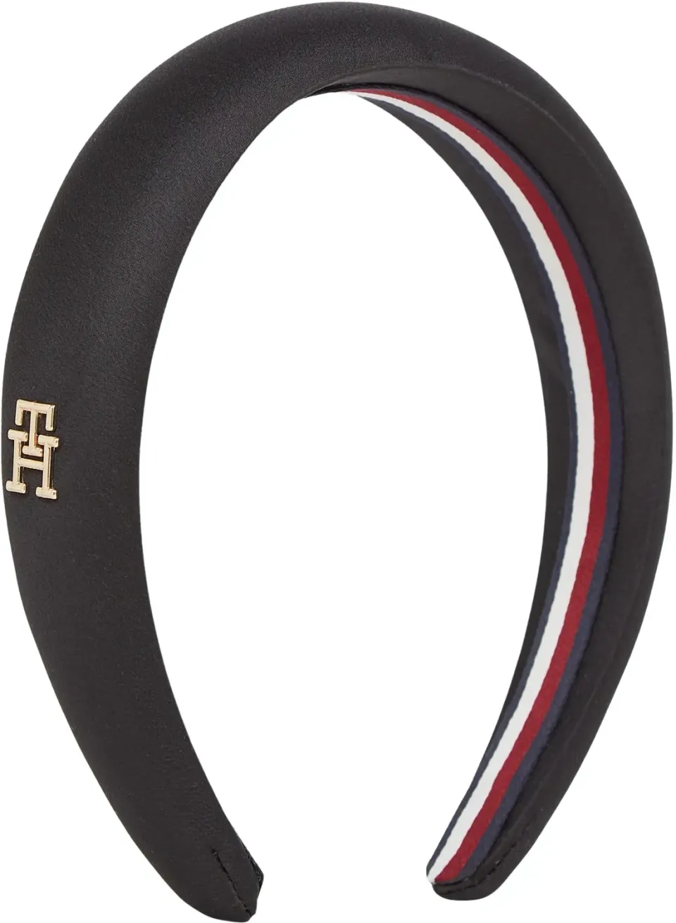 Tommy Hilfiger Elevated Chic Fascia Capelli Donna Nera Unica