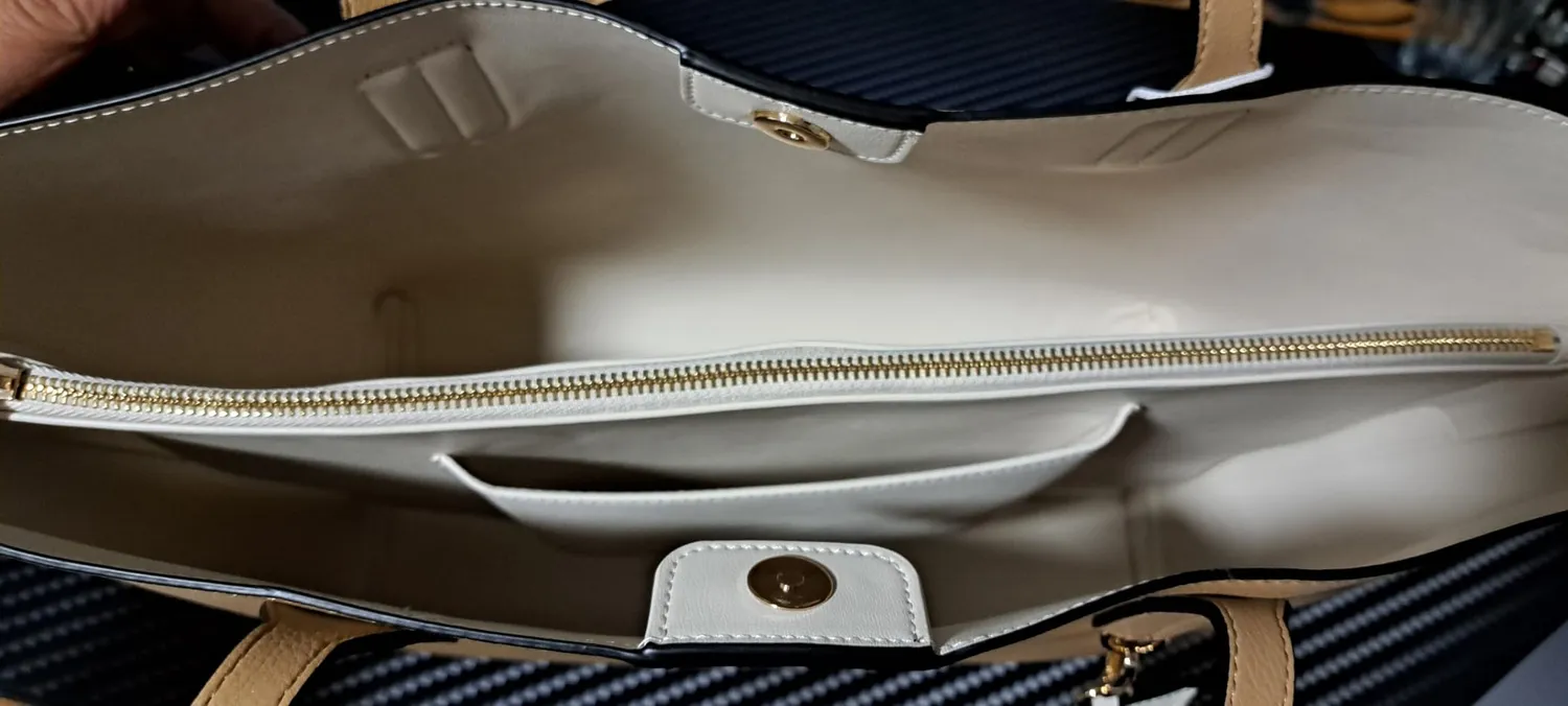 Tommy Hilfiger Icon borsa tote beige Classic Khaki tasca