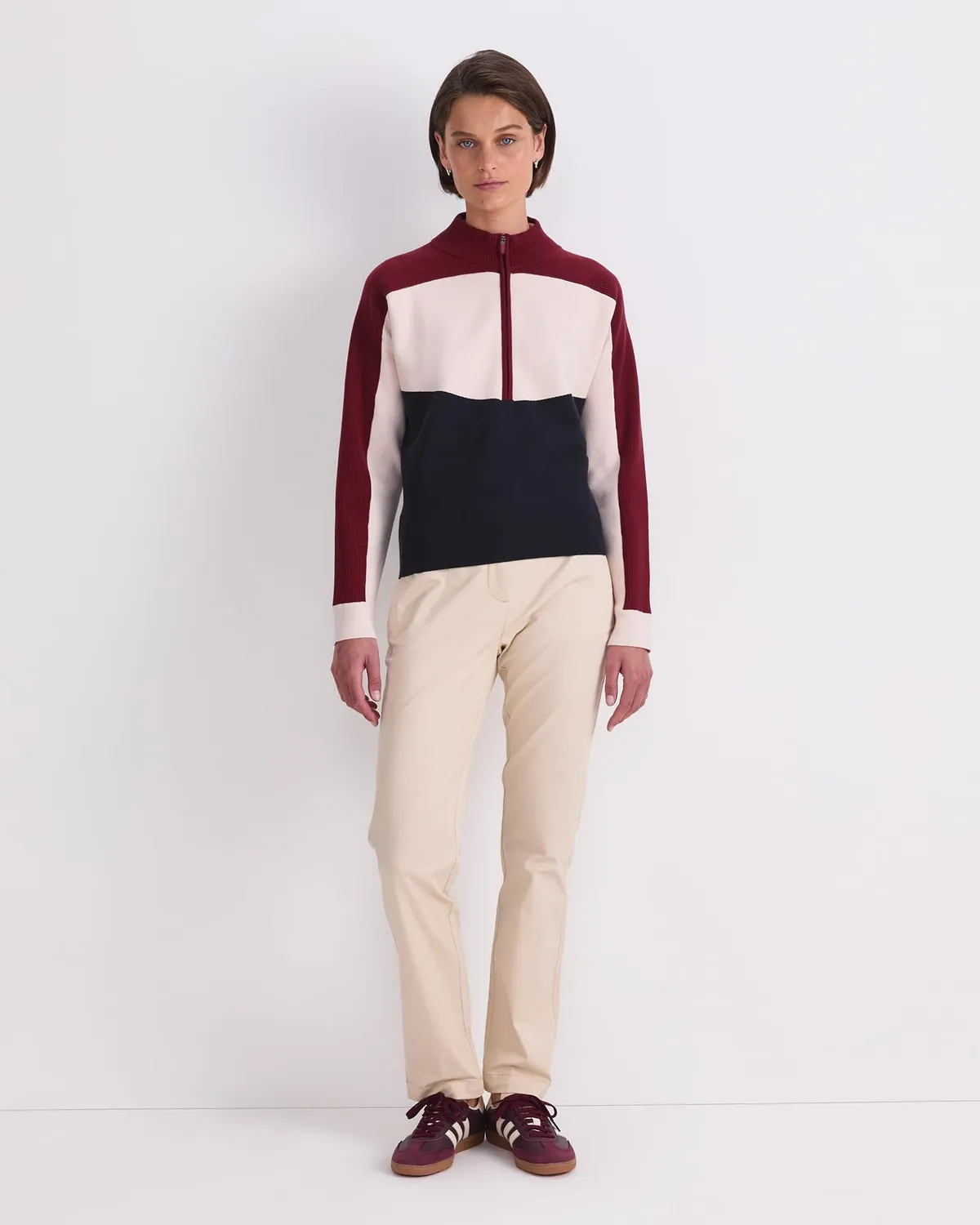 Sportscraft Club Sport maglione mezza zip