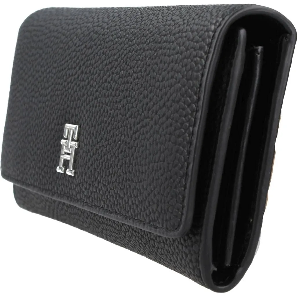 Tommy Hilfiger TH Emblem portafoglio donna flap sostenibile