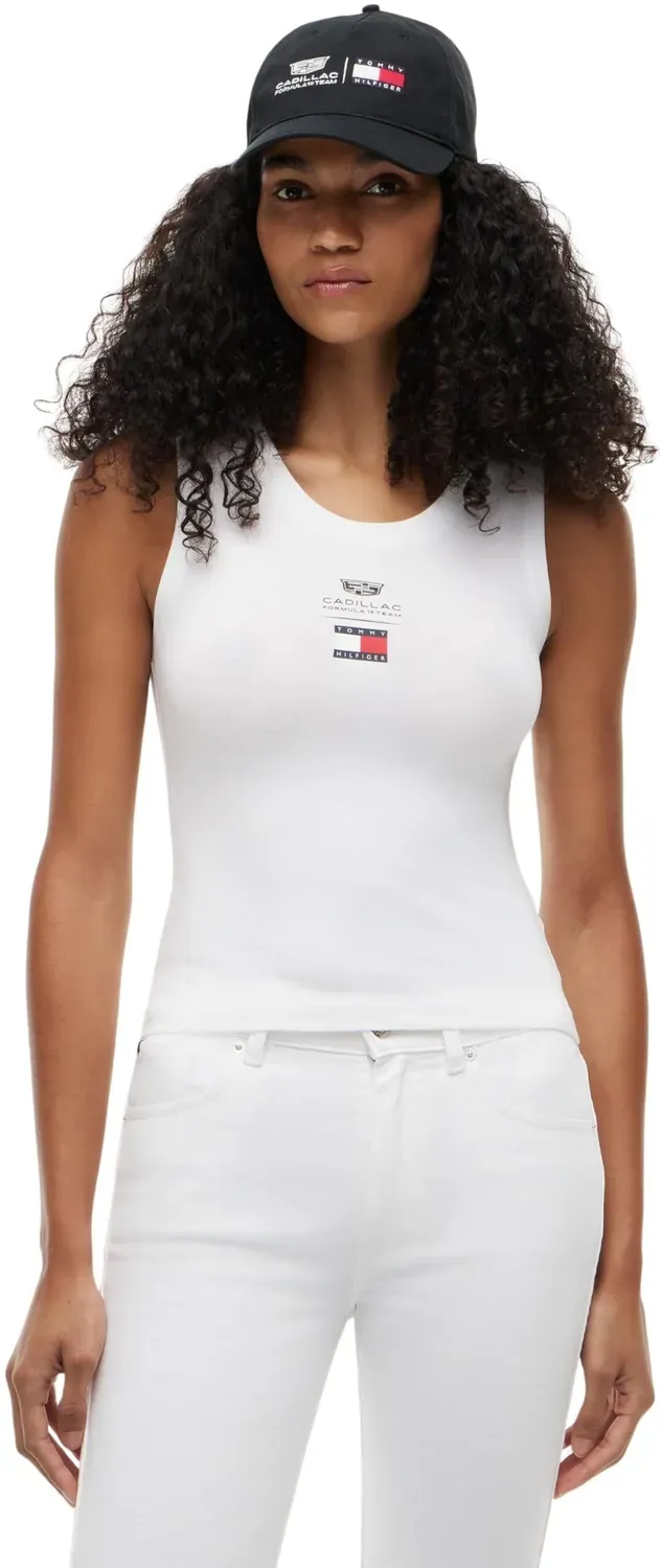 Tommy Hilfiger TH X CF1 Logo Tank Top canotta donna taglia L