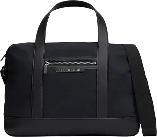 Tommy Hilfiger Nylon AM0AM14855 messenger uomo nera