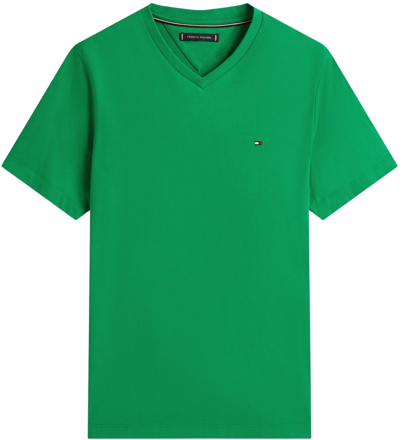 Tommy Hilfiger Essential Tee T-Shirt Uomo Scollo a V Nero