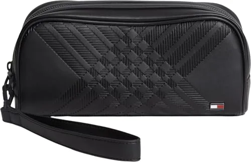 Tommy Hilfiger TH Corp AM0AM14765 beauty case nero uomo